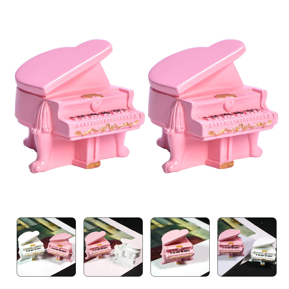 2Pcs Mini Piano Decorative Res - Musical Instrument Photo review and price