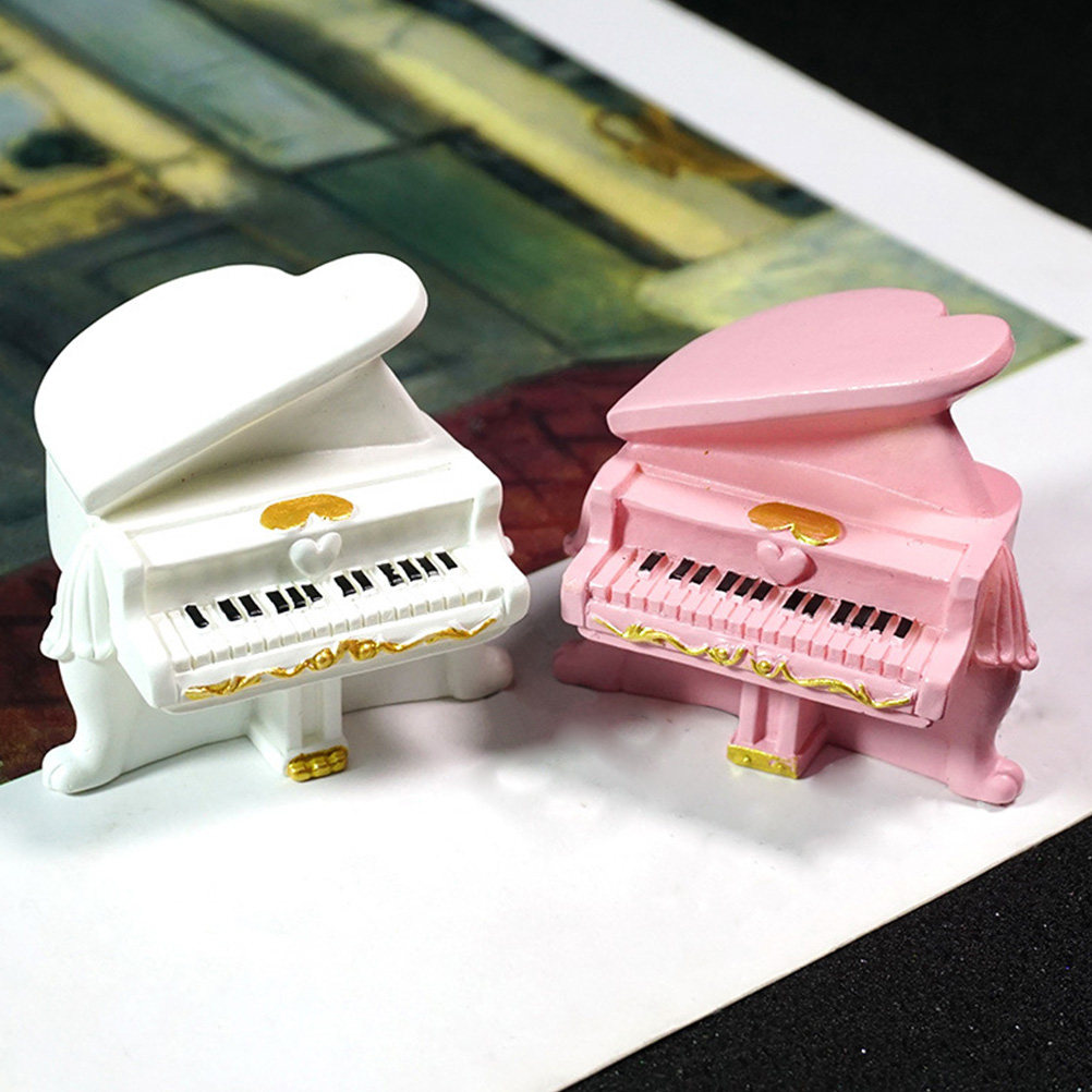2Pcs Mini Piano Decorative Res - Musical Instrument Photo review and price