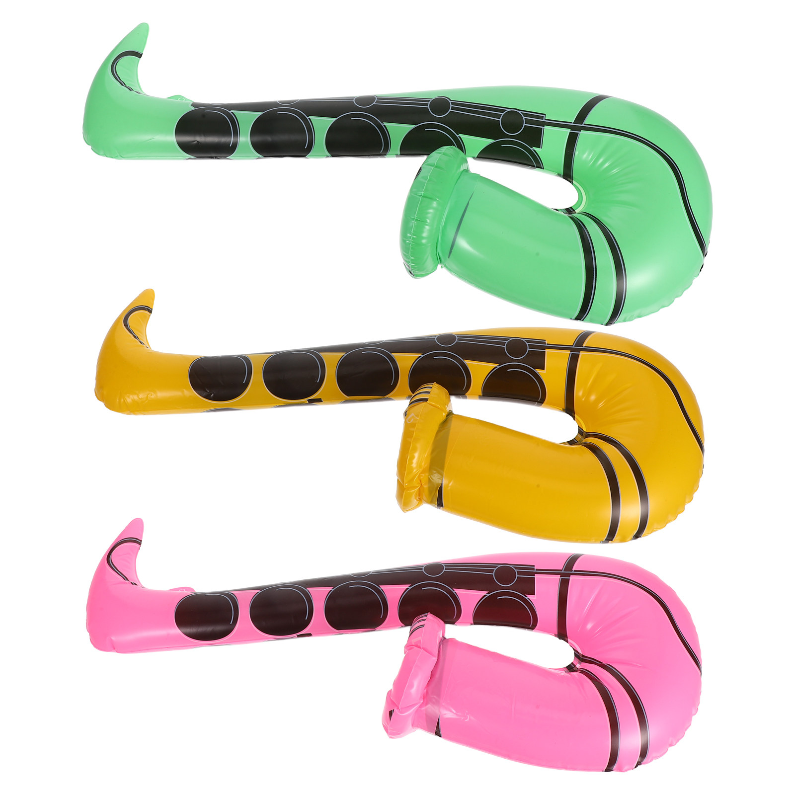 3Pcs Inflatable Saxophone Ball - Musical Instrument Photo review and price