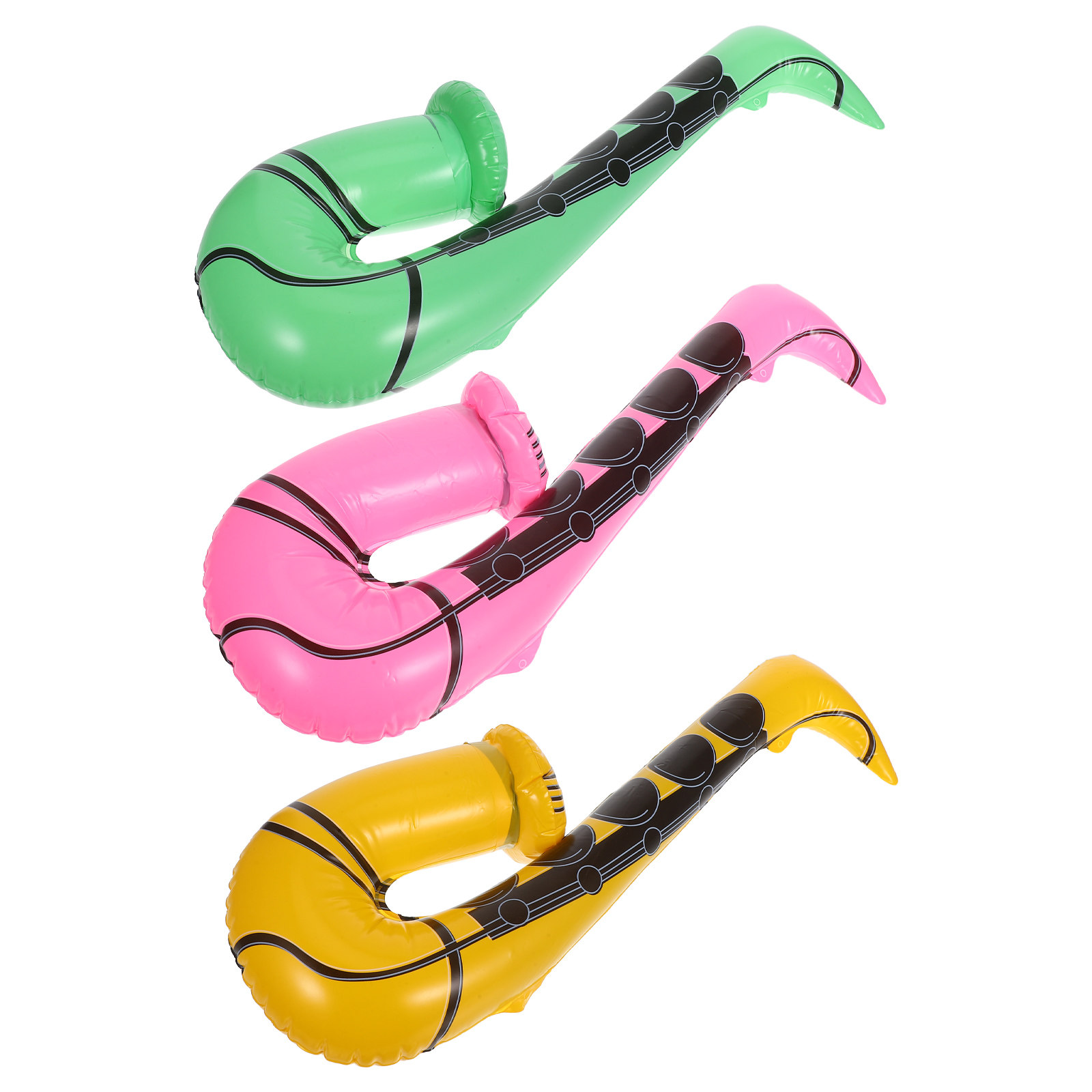 3Pcs Inflatable Saxophone Ball - Musical Instrument Photo review and price