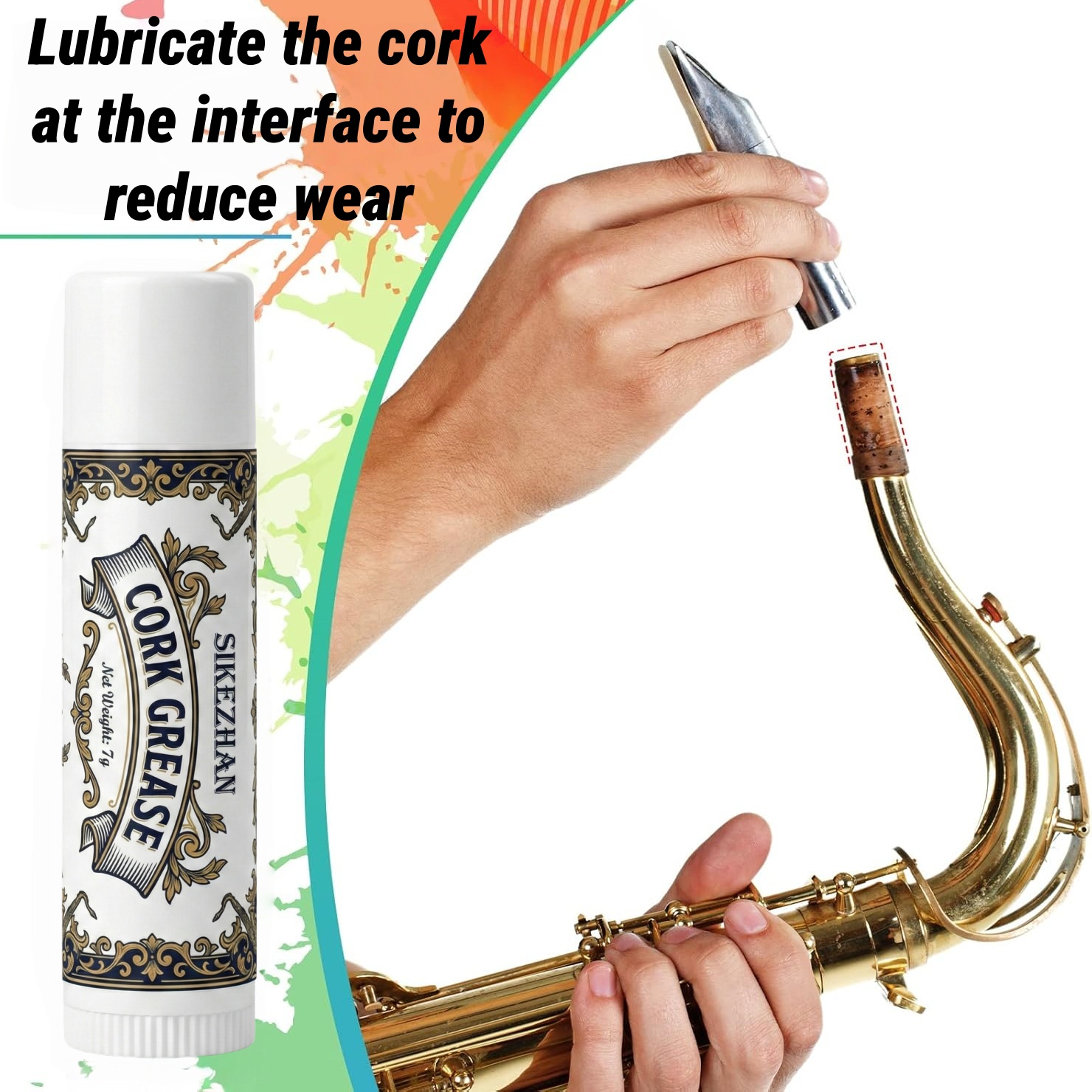 Universal Cork Grease for Saxo - Musical Instrument Bazooka review and price